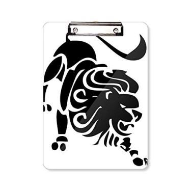 Imagem de Placa de prancheta Constellation Leo Zodíaco pasta placa de apoio A4
