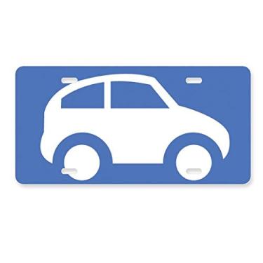 Imagem de DIYthinker Acessório de aço inoxidável para decoração de carro com estampa ambiental de veículos energéticos