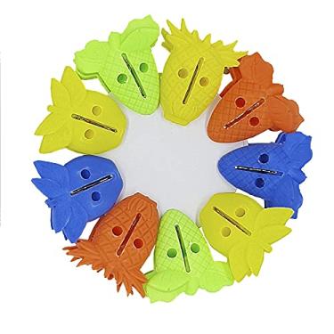 Imagem de Kit 9 Prendedor De Plástico Para Embalagens Abertas Colorido