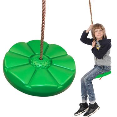 Imagem de M/P Corda de escalada para crianças, escada de corda de 2 m com plataformas de suporte de pé, balanço de árvore para crianças com mais de 4 anos de suporte de 200 kg, ideal para moldura de escalada, casa na árvore