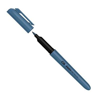 Imagem de Caneta Cis Brush Metallic Azul