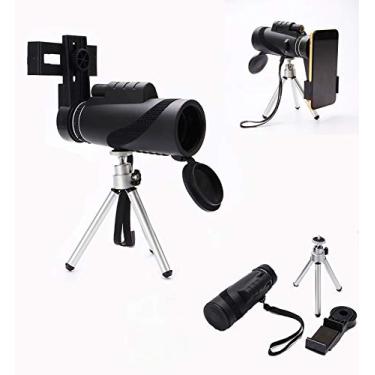 Imagem de 40X60 Telescope Monocular Professional BAK4 HD Vision Handheld Zoom Telescope Outdoor para Concerto de Escalada de Observação de Pássaros
