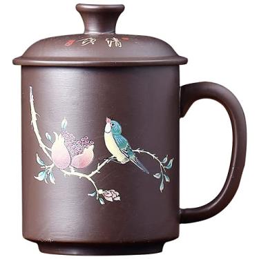 Imagem de Yixing Filtro de Argila Roxo, 400 ml, Copo de Água para Uso Doméstico