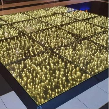 Imagem de Cordão 30m Fixo 300 Leds Fio Verde Macho/fêmea 220v FIXO Pisca Pisca
