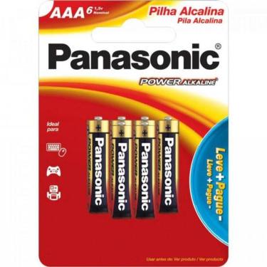 Imagem de Pilha Alcalina AAA com 6 LR03XAB/6B192