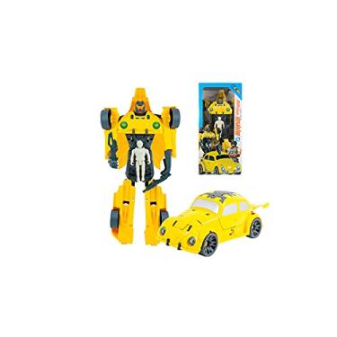 Imagem de Carrinho Robô Super Guardiões da Terra Defensor, Amarelo, Kendy