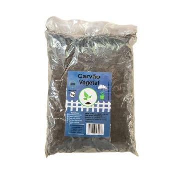 Imagem de Carvão Vegetal Triturado Para Plantas E Orquideas 1kg