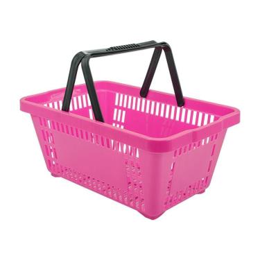 Imagem de Cesto de Compras Supermercado Plástico 16L D100 Cód. 3000 - Della Plast