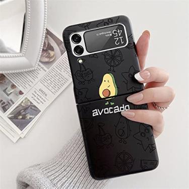 Imagem de Para Samsung Galaxy Z Flip3 Flip4 5 Capa preta rígida para Samsung ZFlip5 Galaxy ZFlip3 para sansung z flip 3 4 5 zflip 3 Capa Fundas, Khey, nygytao, ForGalaxyZFlip4 (5G)