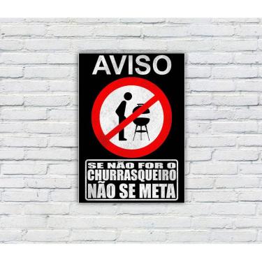 Imagem de Placa Decorativa MDF Cantinho do Churrasco 09