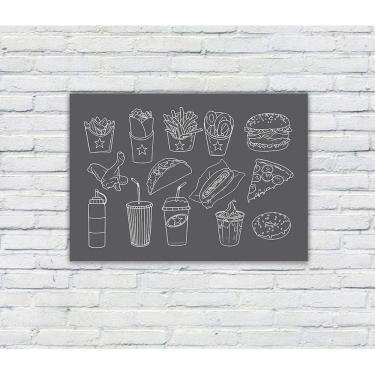 Imagem de Placa Decorativa MDF Cantinho do Churrasco 37