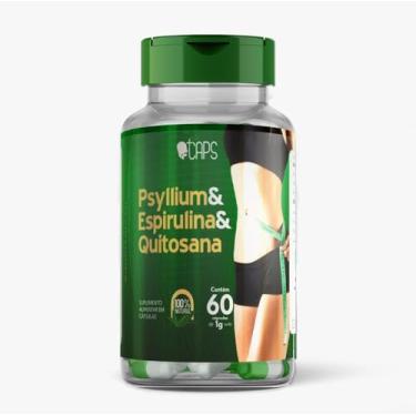 Imagem de PSYLLIUM + ESPIRULINA + QUITOSANA - 1g (60 Cápsulas) +CAPS
