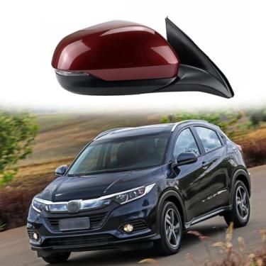 Imagem de Conjunto de espelho lateral do passageiro adequado para HONDA Vezel HRV XRV Acessórios de espelho retrovisor 2014 2015 2016 2017 (8 fios)