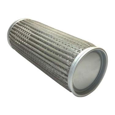 Imagem de Filtro de admissão lavável | Malha de metal | Conexão NPT fêmea de 2,5 cm | Perfeito para motores - sopradores - bombas de vácuo | Fácil de instalar e manter | Limpa com água da torneira