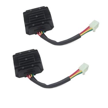 Imagem de ZOOKOTO Retificador regulador de voltagem de 12 V com 4 fios para GY6 125cc 150cc 250cc ATV Dirt Bike Go Kart Moped e Scooter