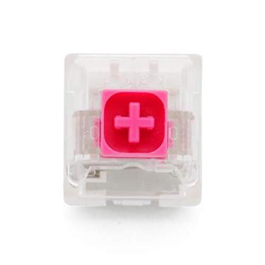 Imagem de KPREPUBLIC Novelkey Kailh Box Interruptor rosa RGB SMD rosado Interruptor à prova de poeira para teclado mecânico haste IP56 mx (Kailh BOX rosa x110)
