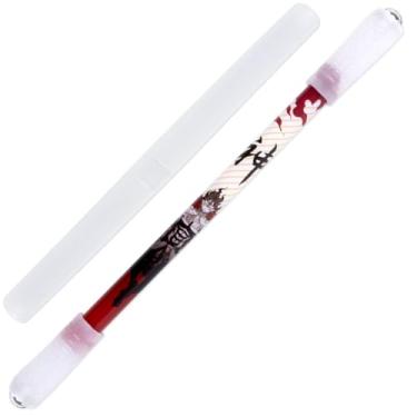 Imagem de Caneta giratória de descompressão legal para estudantes com tubo de armazenamento - White God (tubo de armazenamento)