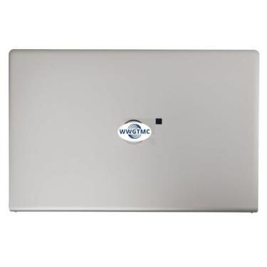 Imagem de WWGTMC Tampa traseira traseira de LCD de substituição para Dell Inspiron 15 3510 3511 3515 0DDM9D DDM9D Prata