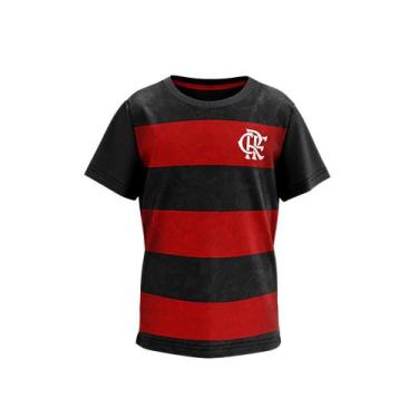 Imagem de Camisa Flamengo Torcer Rubro-Negro - Infantil - Braziline