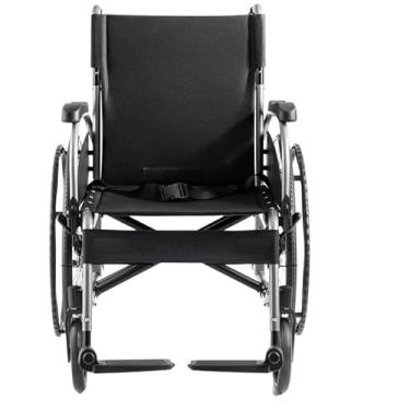 Imagem de Cadeira De Rodas Alumínio Assento 48Cm Até 113 Kg Dobrável