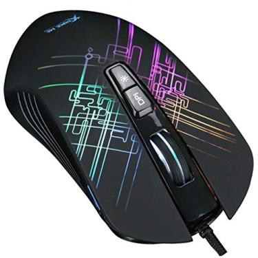 Imagem de MOUSE GAMER XTRIKE-ME GM-510 RGB 7 BOTÕES 6400 DPI BLACK Cor:Preto