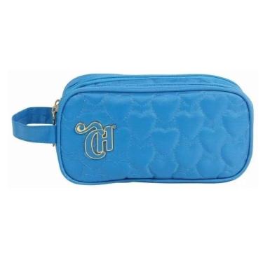 Imagem de Estojo Duplo Capricho Love - Azul