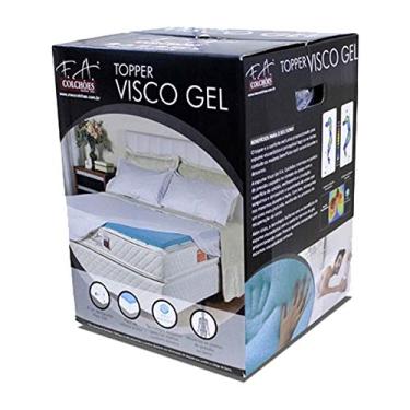 Imagem de Pillow Top Topper Visco Gel, King 193 x 203 x 004 cm