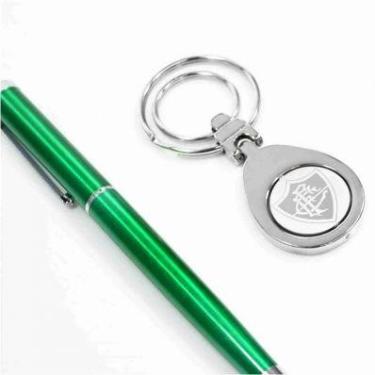 Imagem de Jg Caneta De Metal Touch Screen Com Chaveiro - Fluminense - mileno