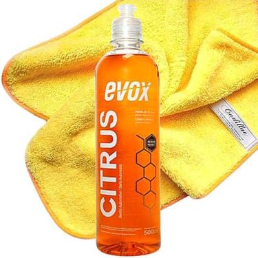 Imagem de Shampoo automotivo Espuma Citrus Toalha Cadillac snow 40x60 - EVOX