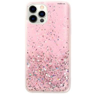 Imagem de Capa Capinha iPhone 12 PRO MAX Rosa com Transparencia Silicone Flexive