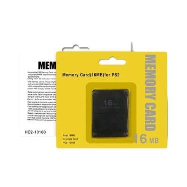Imagem de Cartão de Memória Sony PlayStation 2 (8MB, 16MB, 32MB, 64MB, 128MB) - 