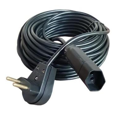 Imagem de Extensão Elétrica 30 Metros 10A Cabo PP 2x1,0 Reforçada - Star Brazil