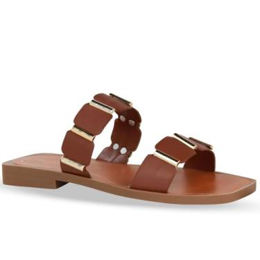 Imagem de Bottero, SANDÁLIA RASTEIRA FEMININA BOTTERO 368301 EM COURO ENTRADA LIVRE Cor:Marrom;Tamanho:35