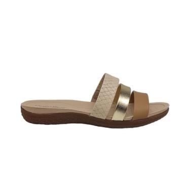 Imagem de Sandália Tamanco Feminino Modare Palmilha Ultraconforto 7125200, Creme