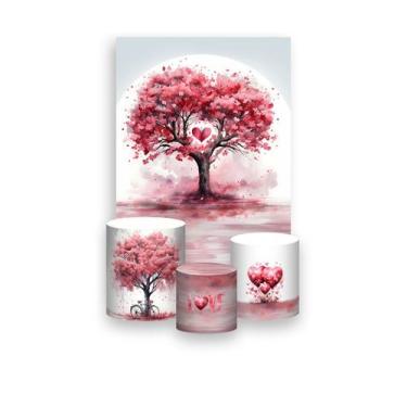 Imagem de Painel De Festa Vertical 1,50 x 2,20 + Trio De Capas Cilindro - Dia do