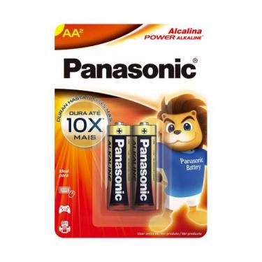 Imagem de Pilha alcalina aa panasonic lr6