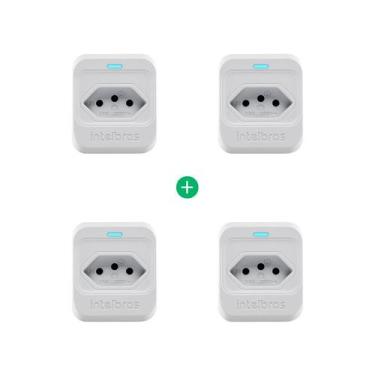 Imagem de Kit Dispositivo de Proteção Elétrica EPS 301 Branco - 4 peças - Intelb