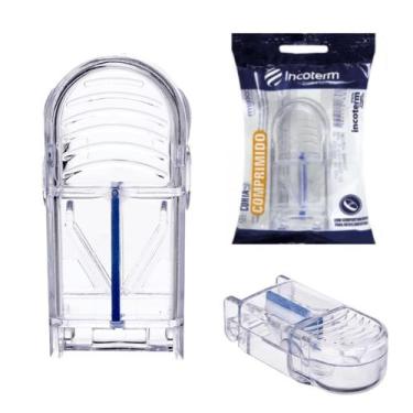 Imagem de Cortador de comprimidos transparente incoterm