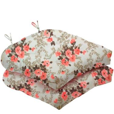 Imagem de Almofada Para Cadeira Futton Solid Estampado 40x40cm - Rosa 2PÇS - FAS