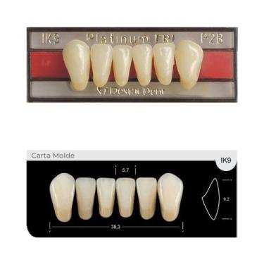 Imagem de Dente Platinum Tri 03 Camadas Anterior IK9 Inferior-Imodonto