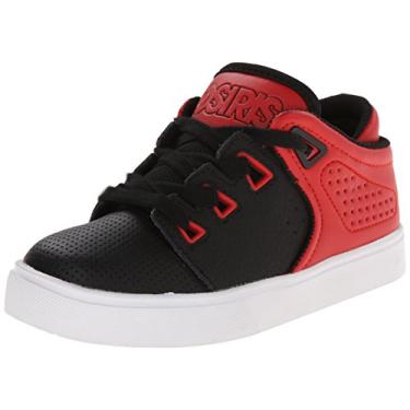 Imagem de Osiris Tênis de skate D3V (criança pequena/criança grande), Vermelho/preto/branco., 16