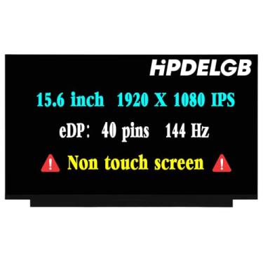Imagem de HPDELGB Substituição de tela para ASUS TUF Dash F15 FX517 FX517Z FX517ZE FX517ZC FX517ZM FX517ZR Nova tela LCD 15,6 polegadas 144Hz 40Pin 1920x1080 IPS (tela sem toque)