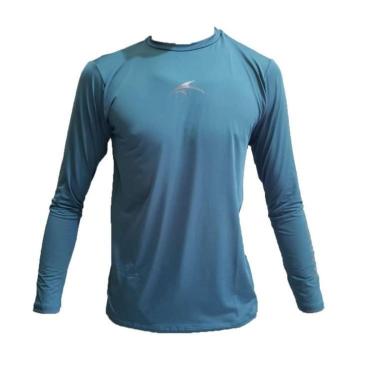 Imagem de Camiseta Maresia Uv Flux Juvenil - Azul cobalto - 14-Unissex