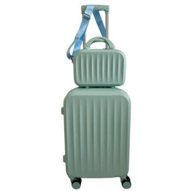 Imagem de Mala Miami 10Kg  Bordo  +  Linda Frasqueira Com Alça - BLACKLIONS