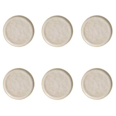 Imagem de Conjunto De Pratos De Sobremesa 06 Peças Linhas Latte Porto Brasil