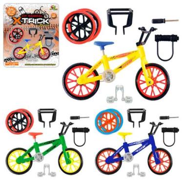 Imagem de Bicicleta De Dedo Com Acessórios Montagem E Pneus De Troca X-Trick Rad