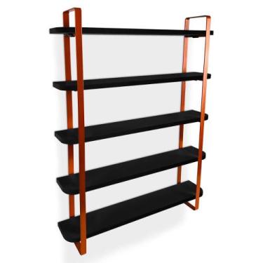 Imagem de Prateleira Nicho Expositor Organizador Arusi 100 Esmaltes 5 Prateleira