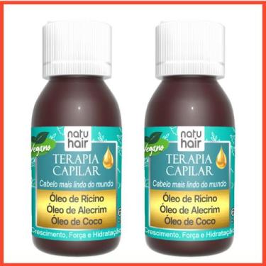 Imagem de Óleo Terapia Capilar Natuhair 60ml x2 un Crescimento Acelerado Hidrata