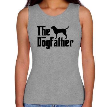 Imagem de Regata Feminina The Dogfather - Foca na Moda, Cinza, M