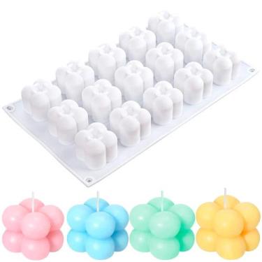 Imagem de Molde De Silicone Mini Bubble 15 Cavidades Velas Artesanais - Things N